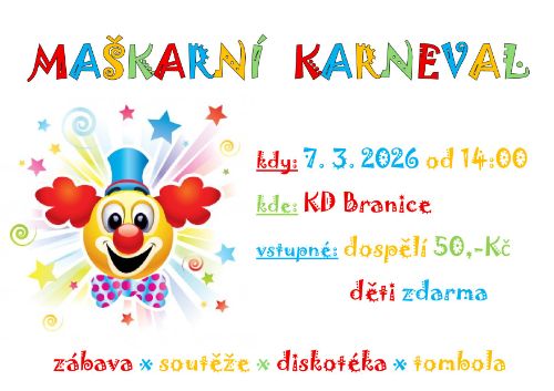 Maškarní karneval_2026